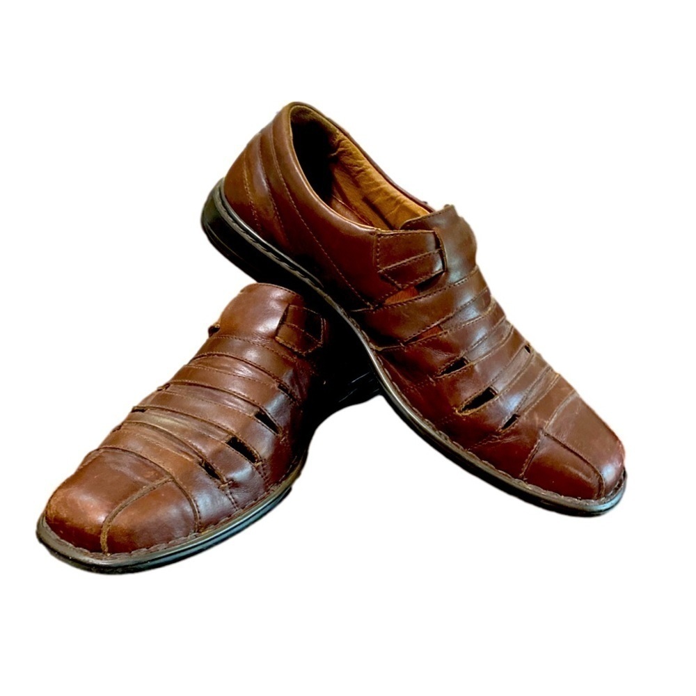 Josef Seibel Steven Dress Sandals, Brown, Size EU 44 US 10.5